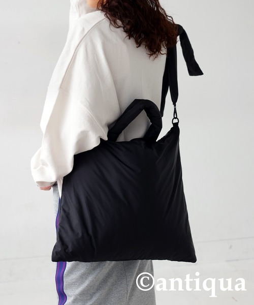 中綿入りBIGサイズバッグ（ショルダーバッグ）｜antiqua（アンティカ）