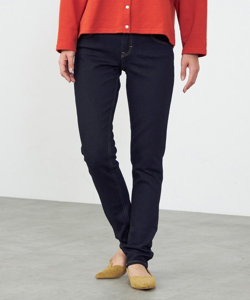 C17（シーセブンティーン）の「C17 スキニーデニムパンツ（デニムパンツ・レディース・ブラック/インディゴブルー/ブルー/アイボリー/ダークインディゴブルー/ブラック系その他/ライトインディゴブルー/グレー/ホワイト・32/30/31/27/28/29/26）」の7枚目の写真