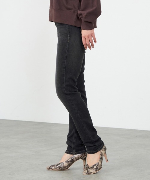 C17（シーセブンティーン）の「C17 スキニーデニムパンツ（デニムパンツ・レディース・ブラック/インディゴブルー/ブルー/アイボリー/ダークインディゴブルー/ブラック系その他/ライトインディゴブルー/グレー/ホワイト・32/30/31/27/28/29/26）」の13枚目の写真