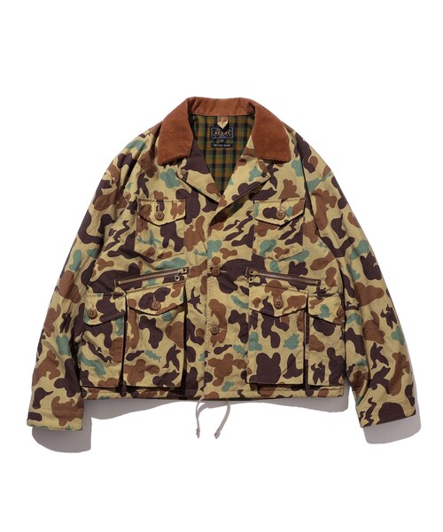 BEAMS PLUS（ビームスプラス）の「アニマル カモ フィッシュンティング ジャケット（ブルゾン・メンズ・オリーブ/カーキ・L/M/S/XL）」の2枚目の写真
