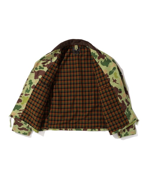 BEAMS PLUS（ビームスプラス）の「アニマル カモ フィッシュンティング ジャケット（ブルゾン・メンズ・オリーブ/カーキ・L/M/S/XL）」の3枚目の写真