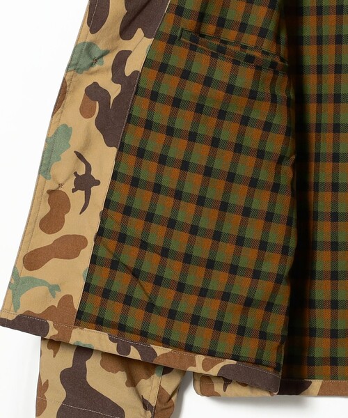 BEAMS PLUS（ビームスプラス）の「アニマル カモ フィッシュンティング ジャケット（ブルゾン・メンズ・オリーブ/カーキ・L/M/S/XL）」の5枚目の写真