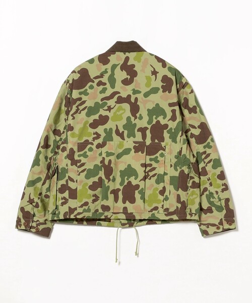 BEAMS PLUS（ビームスプラス）の「アニマル カモ フィッシュンティング ジャケット（ブルゾン・メンズ・オリーブ/カーキ・L/M/S/XL）」の14枚目の写真