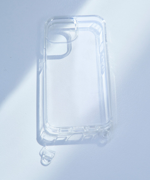 macaroni edge(マカロニエッジ)の「〈macaroni edge/マカロニエッジ〉クリアケース 取り外しフック付(スマホケース/カバー・レディース・クリア/ブラック・iPhone 15/iPhone 13 Pro/iPhone 15 Pro/iPhone 14/iPhone 14 Pro/iPhone 7/8/SE(第2/第3世代)/iPhone 13/iPhone 15 Plus/iPhone 12/12 Pro/iPhone 16 Pro/iPhone 16)」の6枚目の写真