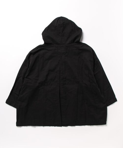 LBC（エルビーシー）の「ダブルガーゼフードジャケット（その他アウター・レディース・ブラック・M）」の2枚目の写真