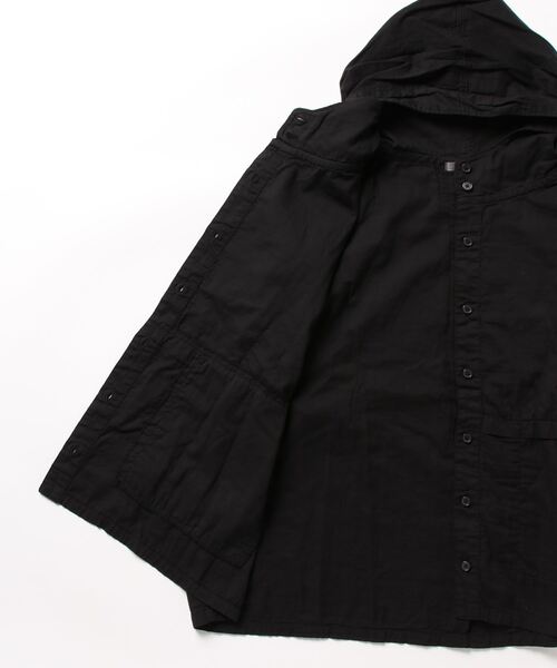 LBC（エルビーシー）の「ダブルガーゼフードジャケット（その他アウター・レディース・ブラック・M）」の3枚目の写真