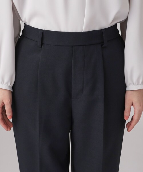 DRESKIP（ドレスキップ）の「◆【洗える/セットアップ可/通勤/入卒】美脚見え テーパードパンツ（その他パンツ・レディース・ベージュ/ブラック/ネイビー・03/02/04）」の7枚目の写真