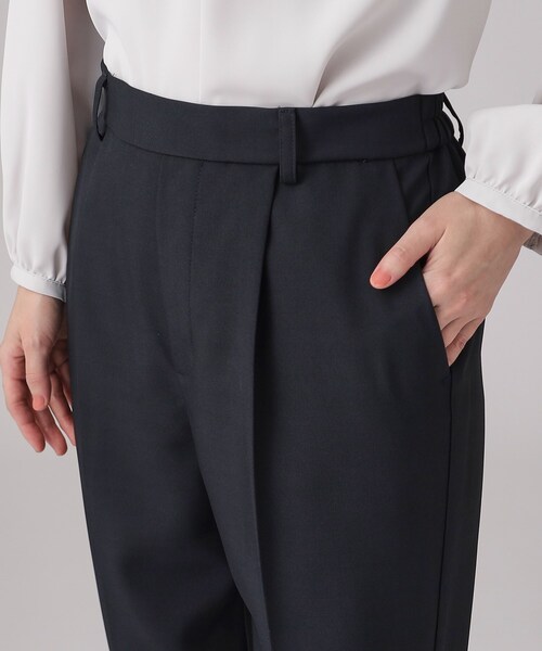 DRESKIP（ドレスキップ）の「◆【洗える/セットアップ可/通勤/入卒】美脚見え テーパードパンツ（その他パンツ・レディース・ベージュ/ブラック/ネイビー・03/02/04）」の8枚目の写真