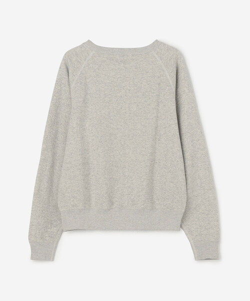 ORCIVAL（オーシバル）の「ORCIVAL | ラグランスリーブスウェット WOMEN（スウェット・レディース・オフホワイト/グレー/サックスブルー/ダークグリーン/ダークネイビー・1/2）」の14枚目の写真