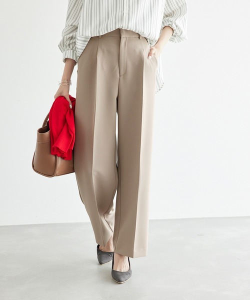 ROPE' PICNIC（ロペピクニック）の「2WAYストレッチワイドパンツ（その他パンツ・レディース・ネイビー/イエロー系その他3/ブラック・40/36/38）」の3枚目の写真