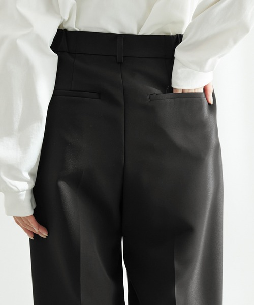 ROPE' PICNIC（ロペピクニック）の「2WAYストレッチワイドパンツ（その他パンツ・レディース・ネイビー/イエロー系その他3/ブラック・40/36/38）」の21枚目の写真