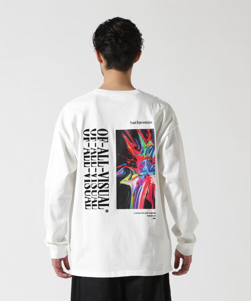 A4A（エーフォーエー）の「A4A/エーフォーエー/RIPPLES LST/ロンT（Tシャツ/カットソー・メンズ・ホワイト/ブラック・F）」の6枚目の写真