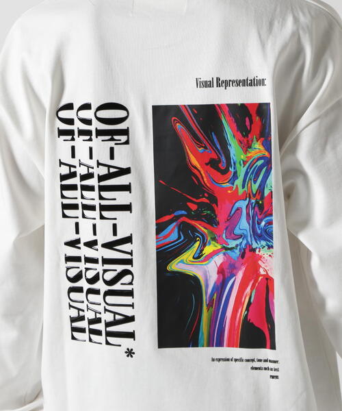 A4A（エーフォーエー）の「A4A/エーフォーエー/RIPPLES LST/ロンT（Tシャツ/カットソー・メンズ・ホワイト/ブラック・F）」の10枚目の写真