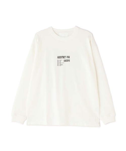 A4A（エーフォーエー）の「A4A/エーフォーエー/RIPPLES LST/ロンT（Tシャツ/カットソー・メンズ・ホワイト/ブラック・F）」の11枚目の写真