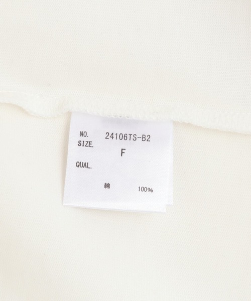 A4A（エーフォーエー）の「A4A/エーフォーエー/RIPPLES LST/ロンT（Tシャツ/カットソー・メンズ・ホワイト/ブラック・F）」の4枚目の写真