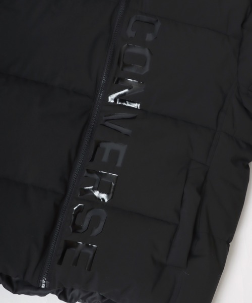 CONVERSE(コンバース)の「CONVESE/コンバース WATER REPELLENT FINISH 撥水加工 フードロゴ ファイバーダウン 中綿ジャケット フーディー レディース メンズ(ダウンジャケット/コート・メンズ・ホワイト/ブラック・L/M/LL)」の11枚目の写真