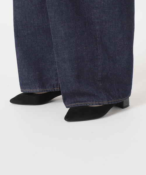 JANE SMITH / JOHN SMITH（ジェーンスミスジョンスミス）の「【JANE SMITH/ジェーンスミス】14.5oz DENIM IN TUCK COMFORT：デニムパンツ（デニムパンツ・レディース・ネイビー・25/26/24）」の16枚目の写真