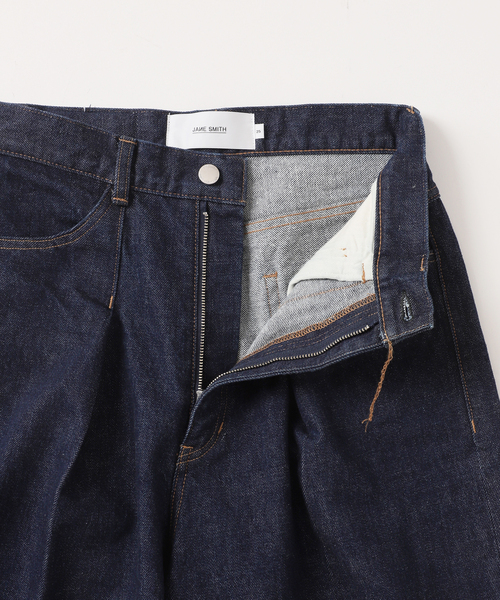 JANE SMITH / JOHN SMITH（ジェーンスミスジョンスミス）の「【JANE SMITH/ジェーンスミス】14.5oz DENIM IN TUCK COMFORT：デニムパンツ（デニムパンツ・レディース・ネイビー・25/26/24）」の22枚目の写真
