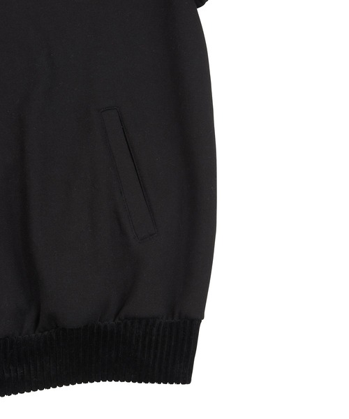 PUNYUS（プニュズ）の「襟付きハーフZIP裏起毛スウェット（スウェット・レディース・ブラック/ネイビー/杢グレー・4/3）」の10枚目の写真