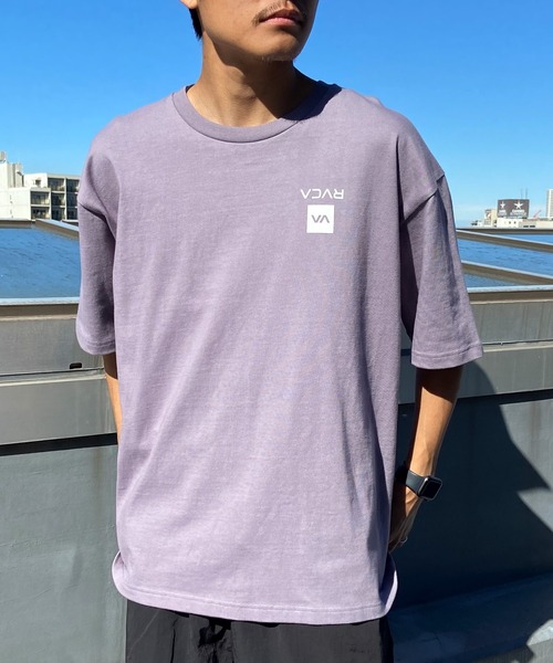 セール】RVCA/ルーカ オーバーサイズTシャツ 半袖Tee ボックス