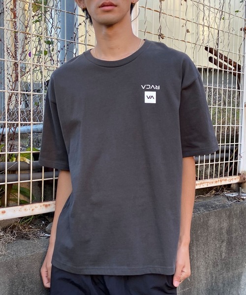 セール】RVCA/ルーカ オーバーサイズTシャツ 半袖Tee ボックス
