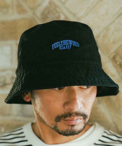 BAYFLOW(ベイフロー)の「GOOD DAY HAT(ハット・メンズ・ブラック/ナチュラル・FREE)」の2枚目の写真