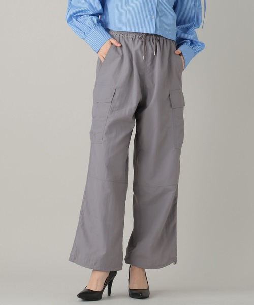 FOREVER 21（フォーエバー トゥエンティーワン）の「【2024SS】ナイロンカーゴパンツ（カーゴパンツ・レディース・ブラック/オフホワイト/グレー/ピンク・FREE）」の10枚目の写真