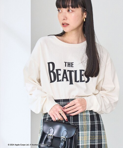 coen(コーエン)の「ROCK STANLEY(ロックスタンレー)別注ビートルズロングスリーブTシャツ(Tシャツ/カットソー・レディース・ライム/ダークグレー/その他1/ホワイト・FREE)」の8枚目の写真