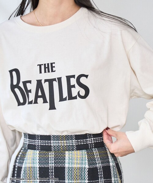 coen(コーエン)の「ROCK STANLEY(ロックスタンレー)別注ビートルズロングスリーブTシャツ(Tシャツ/カットソー・レディース・ライム/ダークグレー/その他1/ホワイト・FREE)」の9枚目の写真