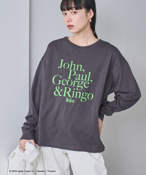 coen(コーエン)の「ROCK STANLEY(ロックスタンレー)別注ビートルズロングスリーブTシャツ(Tシャツ/カットソー・レディース・ライム/ダークグレー/その他1/ホワイト・FREE)」の14枚目の写真
