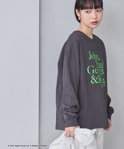 coen(コーエン)の「ROCK STANLEY(ロックスタンレー)別注ビートルズロングスリーブTシャツ(Tシャツ/カットソー・レディース・ライム/ダークグレー/その他1/ホワイト・FREE)」の16枚目の写真