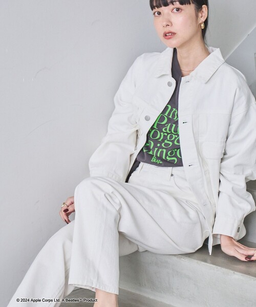 coen(コーエン)の「ROCK STANLEY(ロックスタンレー)別注ビートルズロングスリーブTシャツ(Tシャツ/カットソー・レディース・ライム/ダークグレー/その他1/ホワイト・FREE)」の20枚目の写真