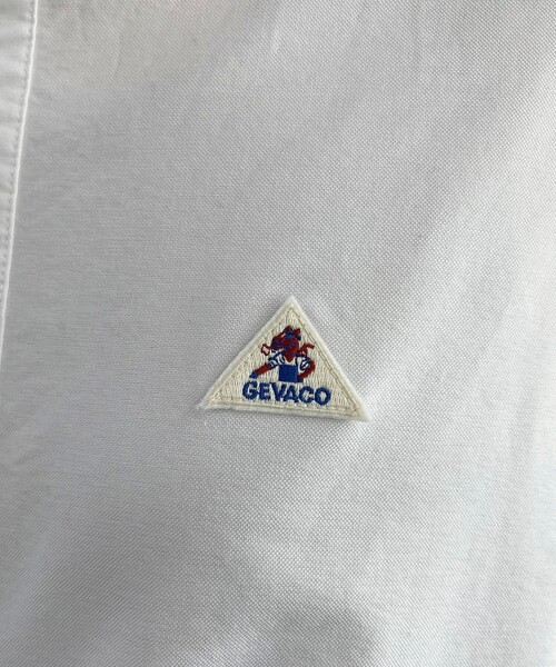 GEVACO(ゲバコ)の「【GEVACO/ゲバコ】オックスプルオーバー丸襟シャツ(シャツ/ブラウス・レディース・オフホワイト/ブラック系その他3/ブラック系その他/グリーン系その他・38)」の8枚目の写真