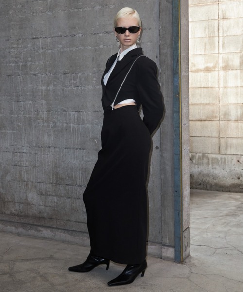 JOSE MOON（ジョゼムーン）の「ZIP OPEN SHOULDER JACKET/ジップ
