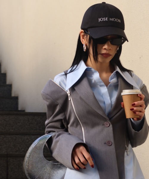 JOSE MOON（ジョゼムーン）の「ZIP OPEN SHOULDER JACKET/ジップ