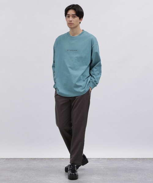 LAKOLE(ラコレ)の「シティガールプリントロンT / 102920(Tシャツ/カットソー・メンズ・チャコール/ホワイト/グリーン・MEDIUM/LARGE)」の7枚目の写真