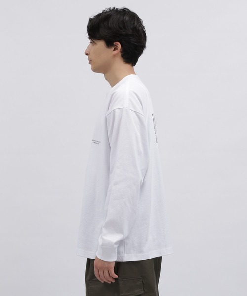 LAKOLE(ラコレ)の「シティガールプリントロンT / 102920(Tシャツ/カットソー・メンズ・チャコール/ホワイト/グリーン・MEDIUM/LARGE)」の10枚目の写真