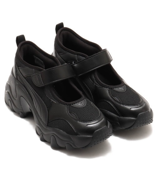 公式完売品★プーマ パルサー ウェッジ ウィメンズ サンダル24cm箱無し PUMA 9/27-10/5 5倍ウィメンズ パルサー ウェッジ サンダル