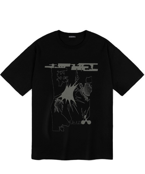 【最終値下げ】SUKALA アクティブデザインTシャツ ブラック sukekiyo 10th Anniversary Café Tシャツ | GALAXY BROAD SHOP