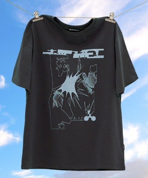A'GEM/9 × .kom 『NASTY KICK/ナスティー キック』 Bloke Tee/ブローク
