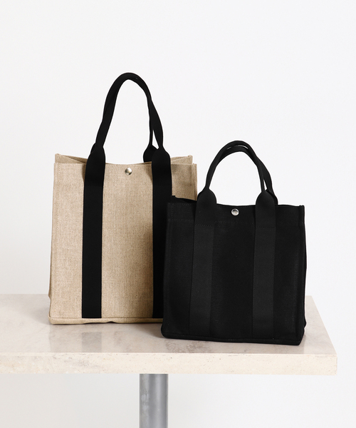 VERMEIL par iena(ヴェルメイユパーイエナ)の「【FRANCOIS RENIER/フランソワ レニエ】別注 トートバッグ(Linen)(トートバッグ・レディース・ベージュ・FREE)」の5枚目の写真