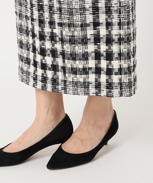 La TOTALITE（ラトータリテ）の「チェックタイトスカート（スカート・レディース・ブラック・38/36）」の14枚目の写真