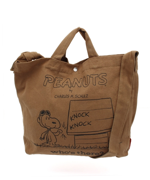 ROOTOTE（ルートート）の「【ROOTOTE】ピーナッツトール2ウェイ（トートバッグ・レディース・ホワイト/ベージュ・FREE）」の2枚目の写真