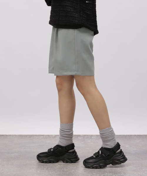 LAKOLE（ラコレ）の「ショートパンツ / 112945（その他パンツ・レディース・ブラック/グレー・MEDIUM/SMALL）」の7枚目の写真