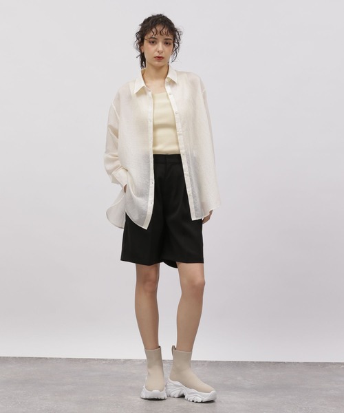 LAKOLE（ラコレ）の「ショートパンツ / 112945（その他パンツ・レディース・ブラック/グレー・MEDIUM/SMALL）」の16枚目の写真