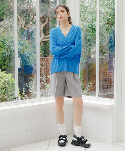 LAKOLE（ラコレ）の「ショートパンツ / 112945（その他パンツ・レディース・ブラック/グレー・MEDIUM/SMALL）」の22枚目の写真