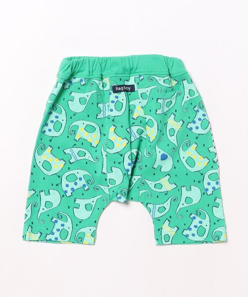 RAGMART(ラグマート)の「カットソープリントパンツ(その他パンツ・キッズ・グリーン/ピンク/イエロー・70cm/80cm/90cm)」の4枚目の写真