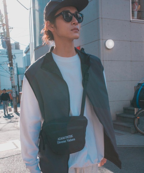 ADAM PATEK(アダムパテック)の「【ADAMPATEK/アダムパテック】nylon mini shoulder bag/ナイロンミニショルダーバッグ(ショルダーバッグ・レディース・ブラック/カーキ・FREE)」の19枚目の写真