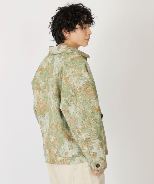 DOUBLE NAME（ダブルネーム）の「レトロフラワージャケットZIP