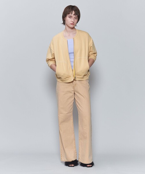 6 roku ジップアップスウェット】 roku 6 スウェットプルオーバー 6